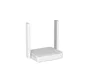 Keenetic KN-1121 Starter - Router inalámbrico Wi-Fi Mesh N300 (802.11n) con 3 puertos Ethernet Fast LAN 10/100 Mbps, Banda única 2.4 GHz, color Blanco/Gris