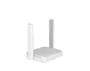 Keenetic KN-1121 Starter - Router inalámbrico Wi-Fi Mesh N300 (802.11n) con 3 puertos Ethernet Fast LAN 10/100 Mbps, Banda única 2.4 GHz, color Blanco/Gris