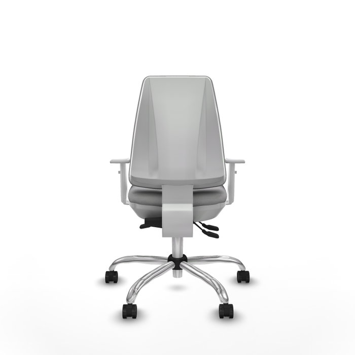 PIQUERAS Y CRESPO Silla de oficina Elche con mecanismo Asincro, Gris claro PIQUERAS Y CRESPO Silla de oficina Elche con mecanismo Asincro, Gris claro