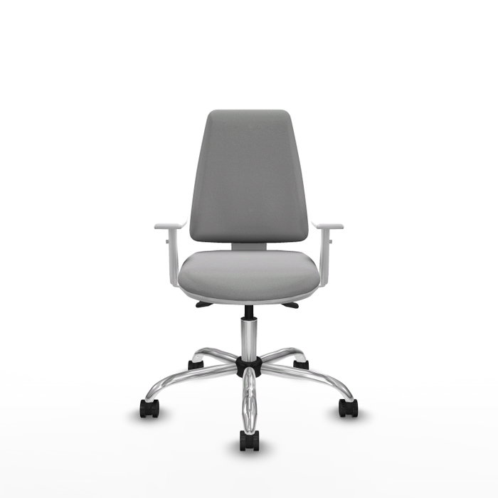 PIQUERAS Y CRESPO Silla de oficina Elche con mecanismo Asincro, Gris claro PIQUERAS Y CRESPO Silla de oficina Elche con mecanismo Asincro, Gris claro