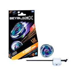 Hasbro Beyblade X Lanzador Shadow Shinobi 1-80Mn Ux G1539, Top Defensa Rotación Derecha, +8 Años, Multilenguaje