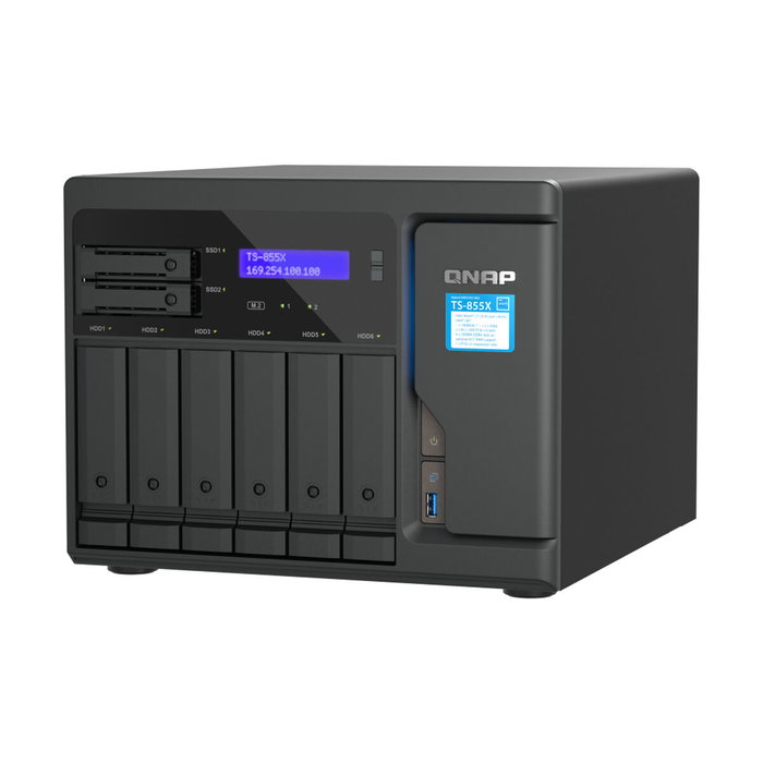 QNAP TS-855X-8G NAS de 8 bahías con Intel Atom C5125 y 8GB DDR4 QNAP TS-855X-8G NAS de 8 bahías con Intel Atom C5125 y 8GB DDR4