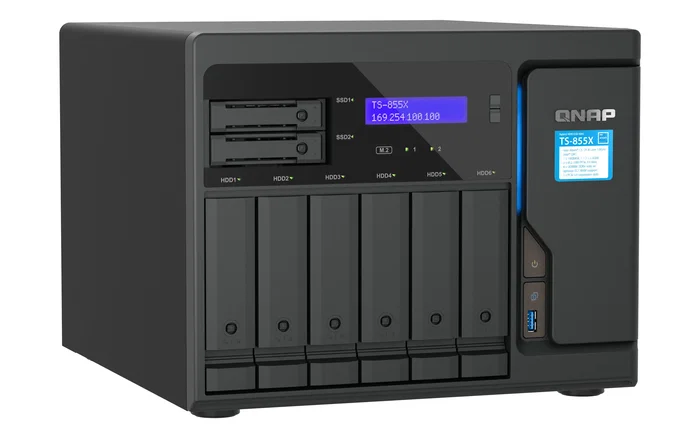 QNAP TS-855X-8G NAS de 8 bahías con Intel Atom C5125 y 8GB DDR4 QNAP TS-855X-8G NAS de 8 bahías con Intel Atom C5125 y 8GB DDR4