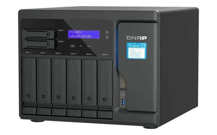 QNAP TS-855X-8G NAS de 8 bahías con Intel Atom C5125 y 8GB DDR4 QNAP TS-855X-8G NAS de 8 bahías con Intel Atom C5125 y 8GB DDR4