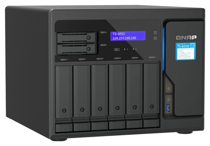 QNAP TS-855X-8G NAS de 8 bahías con Intel Atom C5125 y 8GB DDR4 QNAP TS-855X-8G NAS de 8 bahías con Intel Atom C5125 y 8GB DDR4