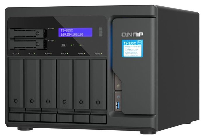 QNAP TS-855X-8G NAS de 8 bahías con Intel Atom C5125 y 8GB DDR4 QNAP TS-855X-8G NAS de 8 bahías con Intel Atom C5125 y 8GB DDR4