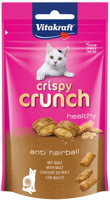 Vitakraft CRISPY CRUNCH MALTA Gato 8x60gr Snack Bocaditos Crujientes Relleno Malta Vitakraft CRISPY CRUNCH MALTA Gato 8x60gr Snack Bocaditos Crujientes Relleno Malta