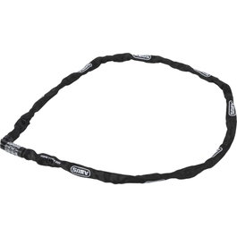 Abus 1200/110 Web BK Candado de Cadena para Bicicleta, Negro