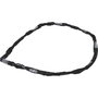 Abus 1200/110 Web BK Candado de Cadena para Bicicleta, Negro