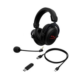 HyperX Auricular para Gaming Cloud II Core, Negro, 6Y2G8AA