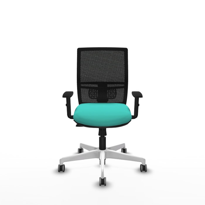 PIQUERAS Y CRESPO Silla de oficina Yunquera Turquesa y Negro PIQUERAS Y CRESPO Silla de oficina Yunquera Turquesa y Negro