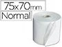 Q-connect Rolo branco Electra 75x70mm 60grs