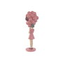 DKD Home Decor Figura Resina Chica Globos Rosa y Malva