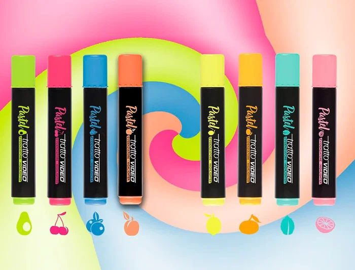 Tratto Rotulador Fluorescente Video Pastel Expositor 48 Unidades Colores Surtidos Tratto Rotulador Fluorescente Video Pastel Expositor 48 Unidades Colores Surtidos