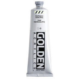 Golden Heavy Body Acrílico Violeta Interferencia (Fino) 148 ml