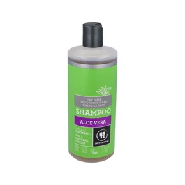 URTEKRAM Champú Aloe Vera para Cabello Seco 500 ml - Eco Vegan, Certificado COSMOS ORGANIC, Sin Parabenos ni Siliconas