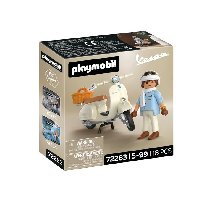PLAYMOBIL Vespa 80 Aniversario: Estilo Clásico 72283