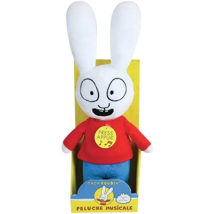 Jemini Peluche Musical Simon Caca Salchicha +/- 30 cm