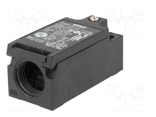 OMRON D4N-4131 Interruptor de fin de carrera con espárrago Ø6mm, NO + NC, 10A