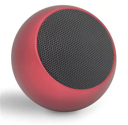 Elbe ALT-R70-TWS Altavoz Bluetooth 3W TWS Rojo, Manos Libres, Sonido Estéreo con Doble Emparejamiento