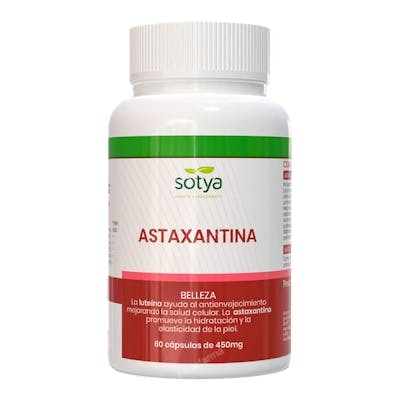 SOTYA Astaxantina 450 Mg 60 Cápsulas SOTYA Astaxantina 450 Mg 60 Cápsulas