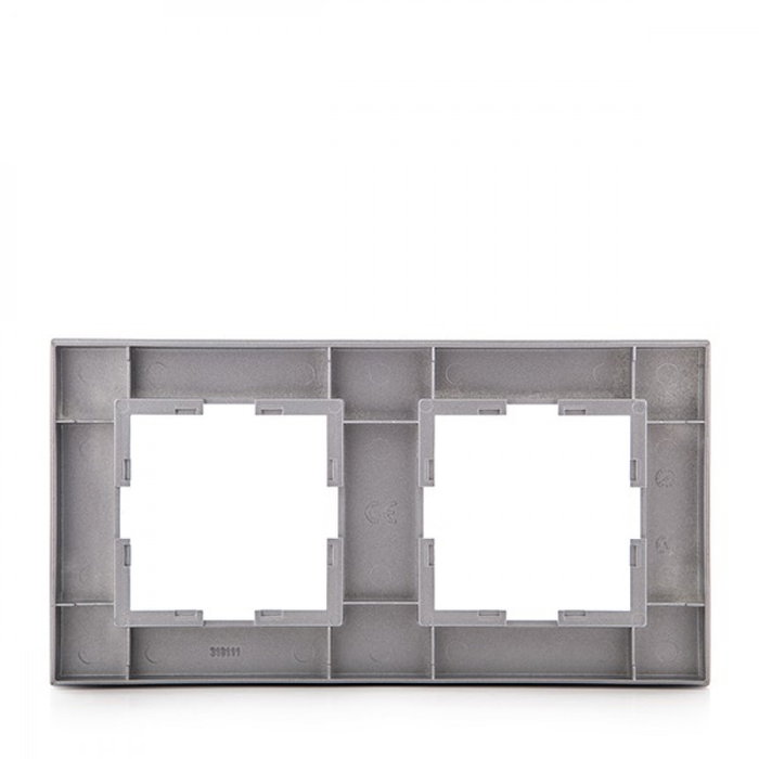 Panasonic Marco Novella 2 Elementos Plata