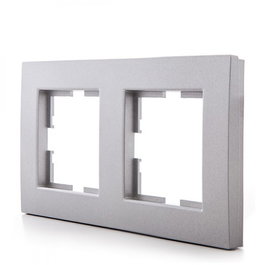Panasonic Novella Marco de 2 Elementos Plata