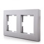 Panasonic Marco Novella 2 Elementos Plata