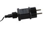 DKD Home Decor Decoración Luminosa LED 30L con Cable de 3m, Negro