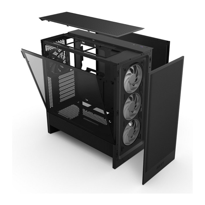 NZXT H5 Flow RGB (2024) Negra NZXT H5 Flow RGB (2024) Negra