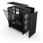 NZXT CC-H52FB-R1 Caja ATX Torre Midi H5 Flow RGB Negra con Flujo de Aire Optimizada