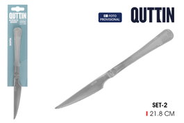 Inde Set 2 Cuchillos Carne 21.5cm Sofia (12 Cajas)