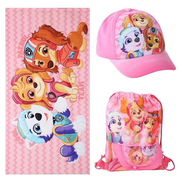 Cerdá Set Toalla, Saquito y Gorra Paw Patrol Rosa Cerdá Set Toalla, Saquito y Gorra Paw Patrol Rosa