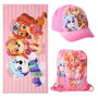 Cerdá Set Toalla, Saquito y Gorra Paw Patrol Rosa