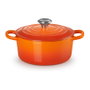 Le Creuset Signature Bräter redondo 18 cm ofenrot