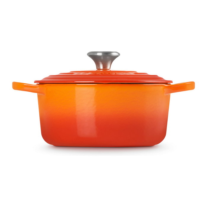 Le Creuset Signature Bräter redondo 18 cm ofenrot