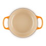 Le Creuset Signature Bräter redondo 18 cm ofenrot