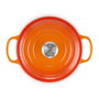 Le Creuset Signature Bräter redondo 18 cm ofenrot