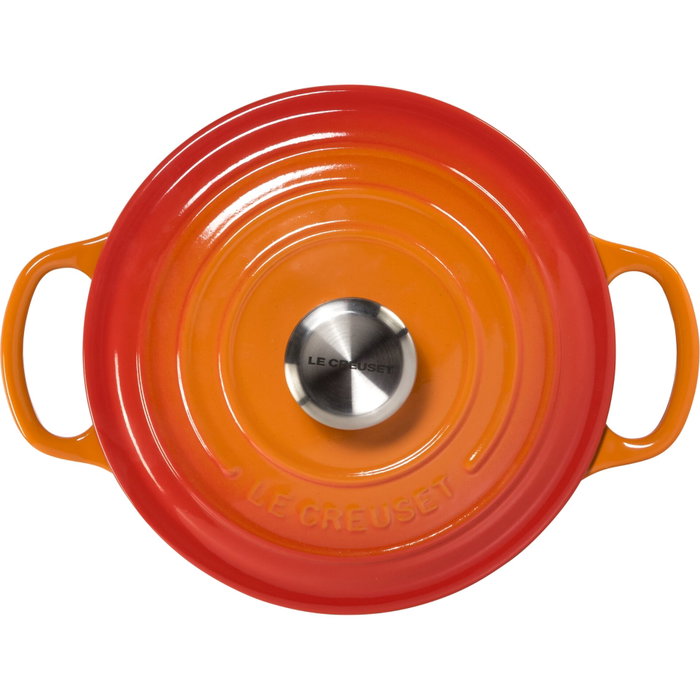 Le Creuset Signature Cacerola Redonda de Hierro Fundido 18 cm Volcanic