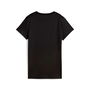 Camiseta de Manga Corta Mujer Puma Essentials Elevated Negro 10-12 Años