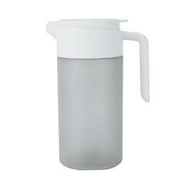 Solidware Jarra Termo 1.6 l, Acero Inoxidable, Color Blanco, Doble Pared, Capacidad 1.6 Litros