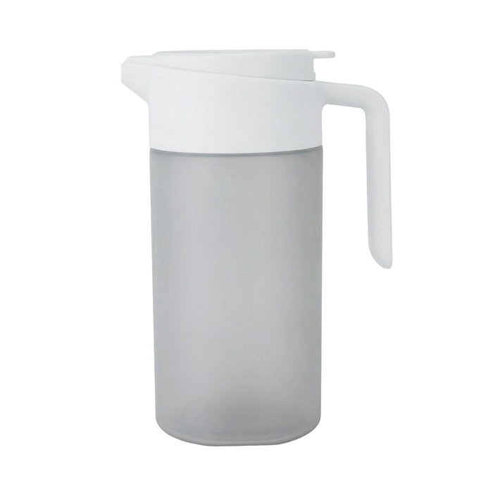 Solidware Jarra Termo 1.6 l, Acero Inoxidable, Color Blanco, Doble Pared, Capacidad 1.6 Litros
