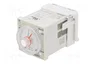 FINDER Relé de tiempo Serie 88 DPDT 12÷240VAC/DC