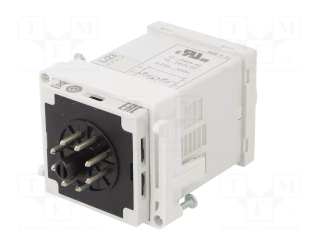 FINDER Relé de tiempo Serie 88 DPDT 12÷240VAC/DC