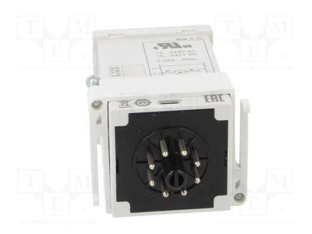 FINDER Relé de tiempo Serie 88 DPDT 12÷240VAC/DC