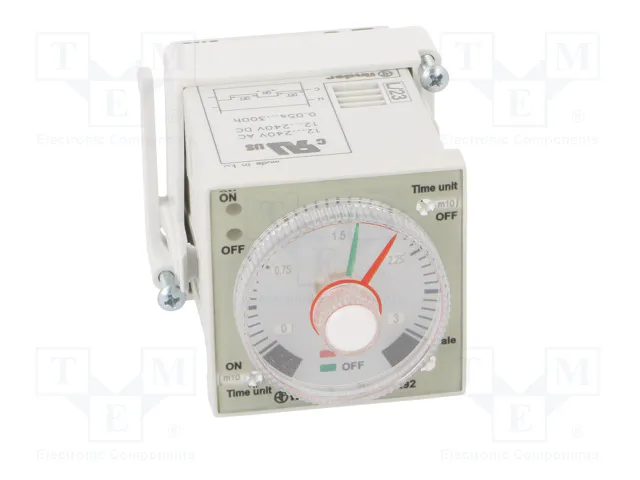FINDER Relé de tiempo Serie 88 DPDT 12÷240VAC/DC