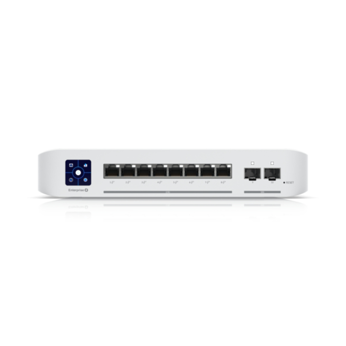 Ubiquiti Enterprise 8 PoE Gestionado L3 2.5G Ethernet 8 Puertos PoE Acero Inoxidable Ubiquiti Enterprise 8 PoE Gestionado L3 2.5G Ethernet 8 Puertos PoE Acero Inoxidable