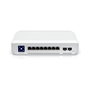Ubiquiti USW-ENTERPRISE-8-POE Switch PoE Gestionado L3 8 Puertos 2.5GbE PoE+ 120W Montaje Rack Pared
