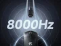 Mchose MC-A5V3-4 Ratón Gaming Inalámbrico Bluetooth 2.4GHz USB-C 26000 DPI Negro