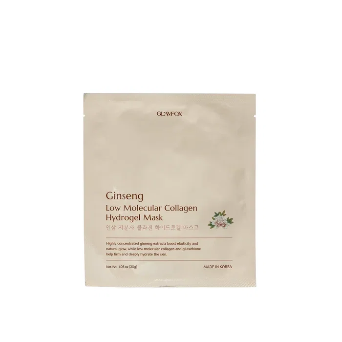 Glamfox Mascarilla de Hidrogel con Ginseng de 30 g Glamfox Mascarilla de Hidrogel con Ginseng de 30 g